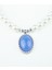 Mavi Uçlu Cam Inci Kolye 4