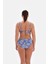 Destekli Büyük Beden Çiçek Desenli Bikini Takımı 3