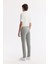 Erkek Açık Haki Klasik Bel Soft Touch Pamuklu Slim Fit Pantolon B003038 12