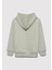 Logo Baskılı Kapüşonlu Yeşil Sweatshirt 6610110-70155 4
