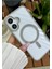 Iphone 17 Uyumlu Magsafe Özellikli Şeffaf Silikon Kılıf 4