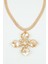Yonca Kristal Uçlu Choker Kolye 4