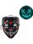 Hallowen Parti Maskesi Neon LED Işıklı Maske 3 Modlu Cadılar Bayramı Maskesi 4