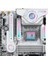 Icraft B860M Cross Pro Wıfı Ddr5 Hdmı-Dp Typec Pcıe 5.0 1851P Matx Beyaz 4
