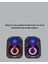 Rgb Işıklı USB Hoparlör Seti 9W Çıkış Gücü Derin Bas 2