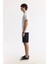 Erkek Ekru Bisiklet Yaka Baskılı Bi-Stretch İnterlok Regular Fit T-Shirt A51Y1072 10