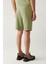 Erkek Su Yeşili Jersey Kumaş 2 İplik Yandan Cepli Örme Regular Fit Şort A41Y3622 12