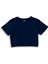 Basic Crop Tişört - Lacivert 1