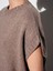 10839 Yün Karışımlı Oversize Süveter-Vizon 4