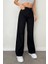 Kadın Geniş Paça Süper Yüksek Bel Likralı Palazzo Jeans Modern Stil 6