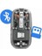 Kablosuz Mouse Fare Şarjlı Bluetooth Wireless Çift Modlu Sessiz 4