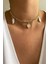 Gold Zincir Choker Kolye 1