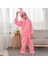 Çocuk Tavşan Kostümü Pembe Renk 4-5 Yaş 4