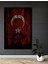 Türk Bayrağı Ahşap Dekoratif Tablo Yağlı Boya Görünümlü Sanat Eseri Dikdörtgen Tablo 2