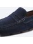Erkek Lacivert %100 Süet Hafif Loafer Ayakkabı B008001 8