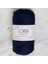 Loren Polyester Soft Macrame Koyu Lacivert El Örgü Ipi - LM030 - 34436 1