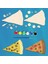 Pizza Ahşap Boyama Figürleri ve Etkinlik Seti Eğitici Çocuk Aktivite Okul Öncesi Boyasız 1