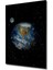 Evrenin Gızemlı Güzelliği Ahşap Dekoratif Tablo Yağlı Boya Görünümlü Sanat Eseri Dikdörtgen Tablo 3