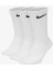 Everyday Crew 3pr Unisex Beyaz Futbol Çorabı SX7676-100 1