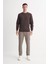 Kahverengi Erkek Sweatshirt 56400 1