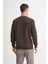Kahverengi Erkek Sweatshirt 56400 3