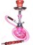 Küçük Boy Nargile Takımı - Pembe ( Lisinya ) 1