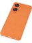 Realme C55 Kılıf Nano Içi Kadife Silikon - Turuncu - FKU6624-1106 2