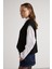 Kadın Siyah Saç Örgü Düğme Detaylı Triko Yelek 5584 7