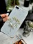 Iphone 7 Plus ve 8 Plus Uyumlu Buket Simli Çiçek Oyuncak Tasarımlı Esnek Silikon Kılıf 6