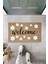 Papatyalı Welcome Dekoratif Iç ve Dış Kapı Önü Paspası 70X45 cm 1