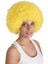 Sarı Renk Kıvırcık Afro Bonus Peruk (K95) 1