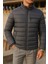 Erkek Kışlık Comfort Trend Günlük Füme Şişme Mont 1