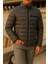 Erkek Kışlık Comfort Trend Günlük Füme Şişme Mont 3