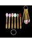 6 Parça Mini Ahşap Saplı Silikon Mutfak Set (K95) 1