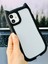 Iphone 11 Uyumlu Siyah Kulaklı Kedi Kenar Darbe Önleyici Şeffaf Silikon Kılıf 7