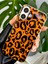 Iphone 16 Uyumlu Parlak Leopar Tasarımlı Silikon Kılıf 6