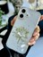 Iphone 16 Uyumlu 3D Buket Simli Çiçek Tasarımlı (Gerçek Çiçek) Oyuncaklı Silikon Kılıf 5