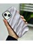 Iphone 14 Plus ve 15 Plus Uyumlu 3D Wave Kabartma Mat Silikon Kılıf 1