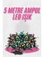 5 Metre Ampul LED Işık Renkli Rgb Çok Renkli LED Aydınlatma 1