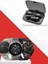 Kulak Içi Kablosuz Bluetooth Kulaklık ve Nfc ve Gps Özellikli Akıllı Saat Alar - F016K689-U68 5