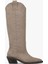 Kadın Kailey Vizon Süet Kovboy Çizme 2