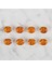 Loren Crafts Turuncu 8 Li Düğme - 241 2