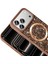 Iphone 17 Pro Uyumlu Kılıf Magsafe Destekli Işıltılı Simli Parlak Dökülmez Taşlı Kapak 3