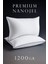 3 Adet 50X70CM Nano Jel Lüks Yastık | 1200GR Anti-Alerjik Pamuklu Yastık Seti 3lü 1