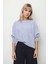 Geniş Yaka Yarasa Kol Oversize Triko Bluz 1