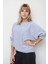 Geniş Yaka Yarasa Kol Oversize Triko Bluz 2