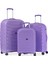 5263 Polipropilen 3 Lü Valiz Seti 1