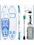 Tiki Panorama Şişme Sup Board/stand Up Paddle Board 320X85X15 cm Beyaz Mavi 1