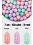 7 cm Top Havuzu Topu 150 Adet Mint, Pembe, Lila 1