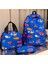 Çocuk Sırt Çantası 3 Lü Set Araç Figürlü (Sırt Çantası /beslenme Çantası / Kalemlik) 1